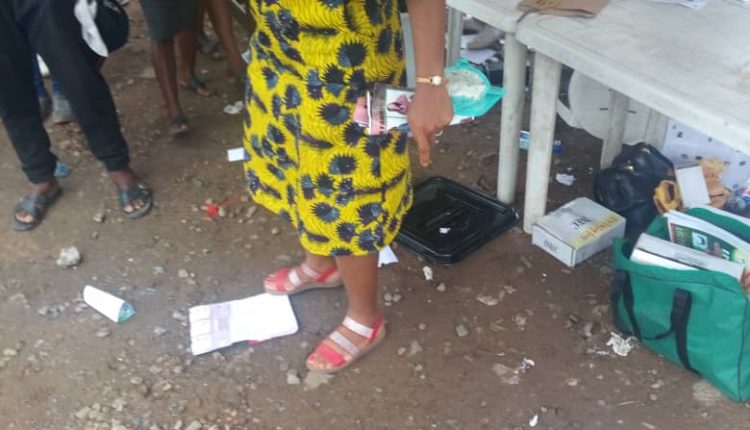 Election materials destroyed in Okota Lagos