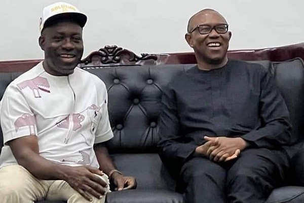 Ex-Anambra State Governor, Peter Obi and incumbent Anambra State Governor, Prof. Charles Chukwuma Soludo