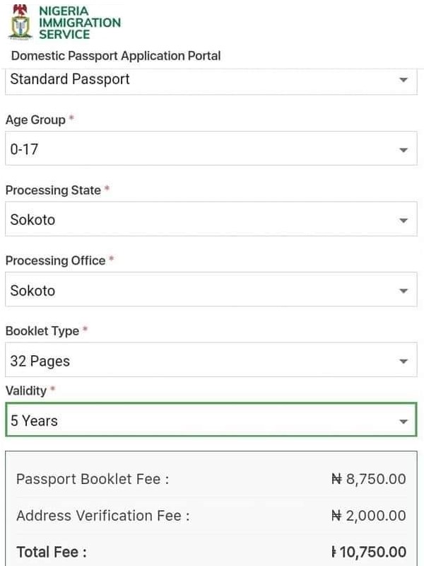 Do you know that under Buhari, passport costs N10k at north, N25k at south?